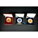 Medallion in Velvet Case with Name